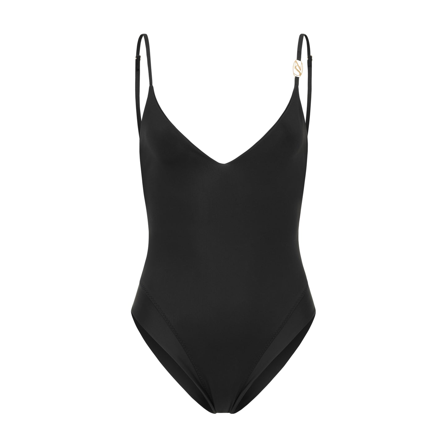 Women's plain swimsuit (black)